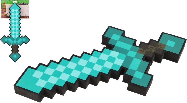 Minecraft-schuimrubberen diamanten zwaard