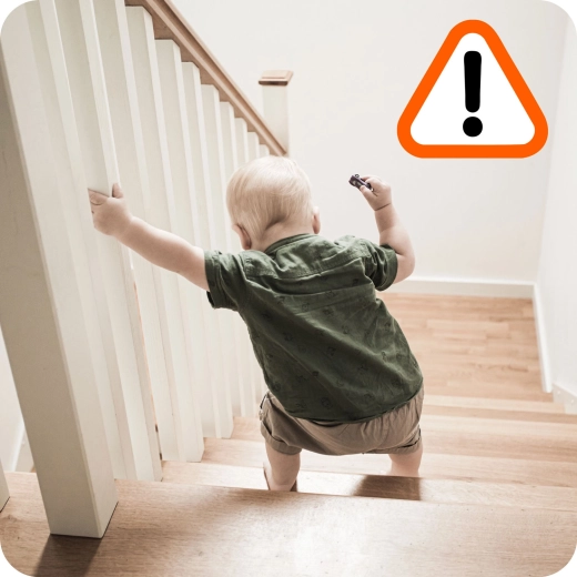 Bescherming bij trappen en doorgangen