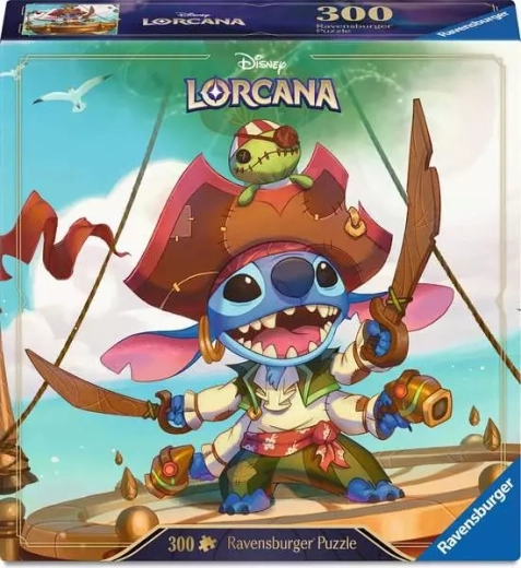Ravensburger puzzel Disney Lorcana Stitch – alien bucaneer (300 stukjes)