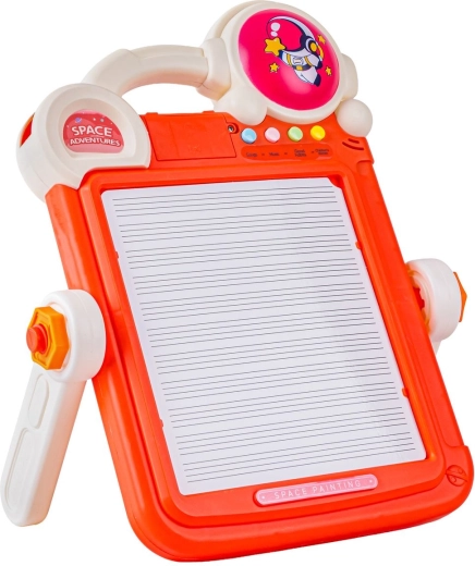 Tekenbord met uitwisbare kaarten en geluiden