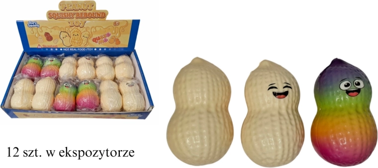 Gniotek Pistachenootje knijp-anti-stress speelgoed (squishy)