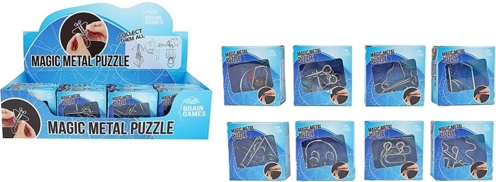 Metalen IQ-puzzel - 1 stuk
