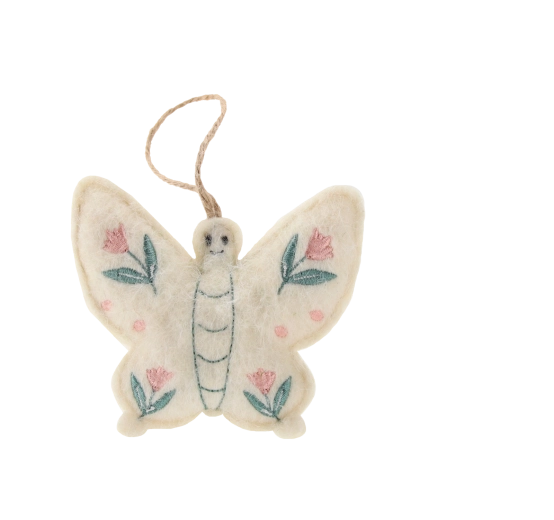 Zacht vilt en verfijnd borduurwerk