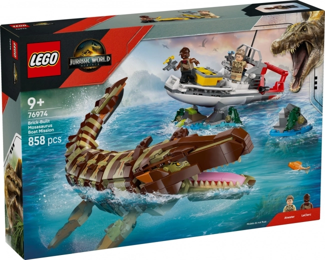 LEGO Jurassic World Missie op zee en mosasaurusmodel