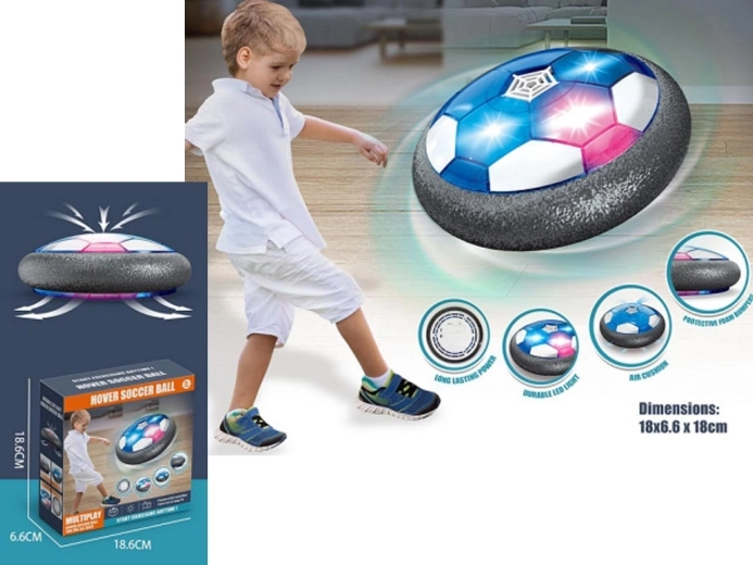 Zwevende voetbalbal met LED-verlichting Hover Soccer Ball
