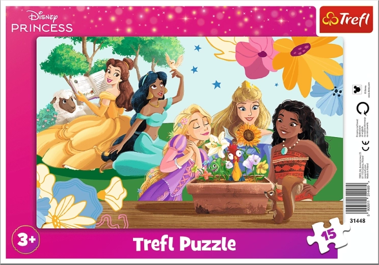 Trefl puzzel Disney Princess: Kracht van de glimlach, 15 stukjes