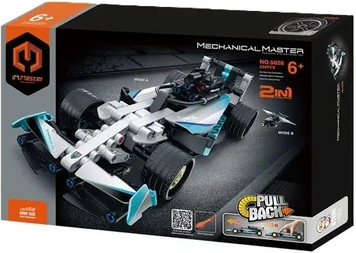 IM.Master 2-in-1 raceauto en vliegtuig met pull-back (225 onderdelen)