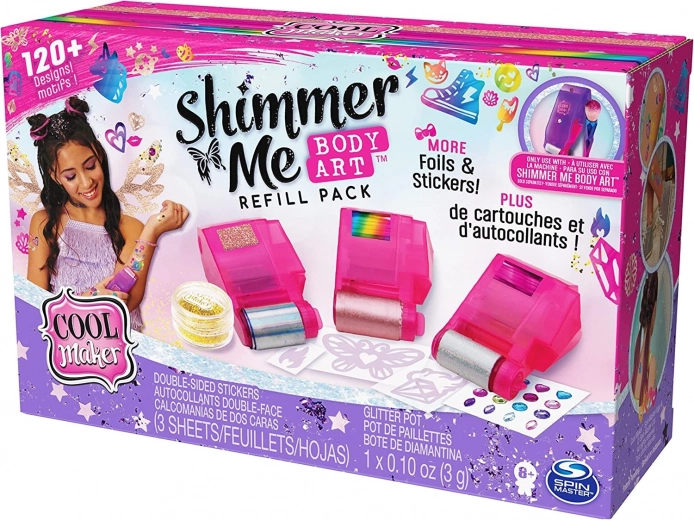 Navulverpakking voor tatoeages Cool Maker Shimmer Me