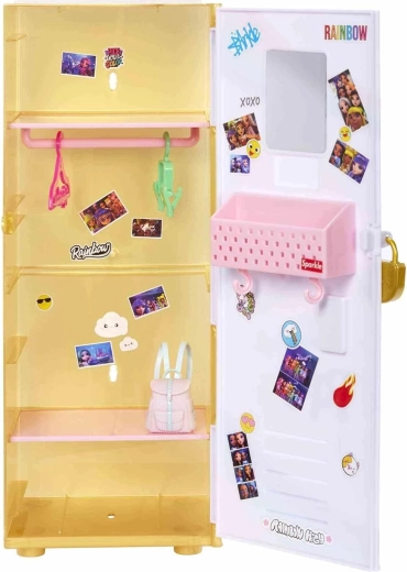 Schoolkluisje (locker) als speelset en opbergruimte