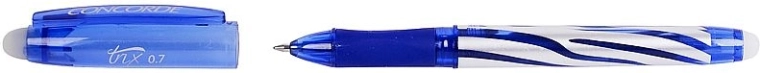 Roller uitwisbaar CONCORDE Trix, blauwe vulling 0,7 mm