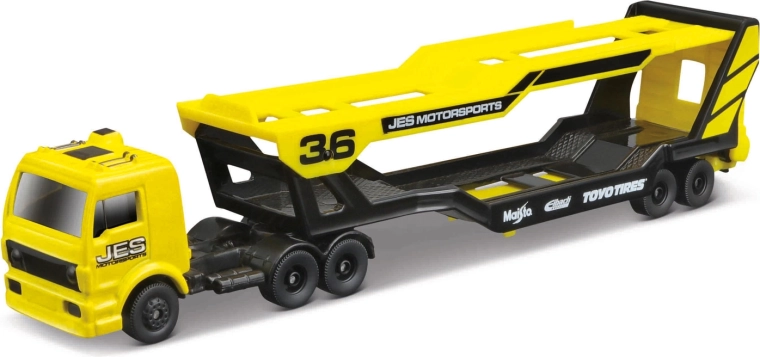 Maisto Highway Haulers vrachtwagen geel