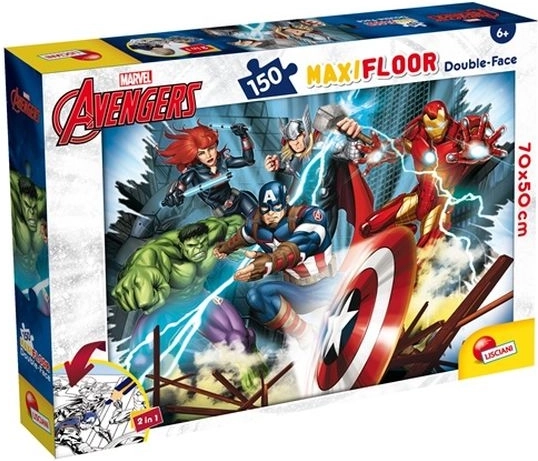 Lisciani Marvel maxi puzzel 150 stukjes Avengers