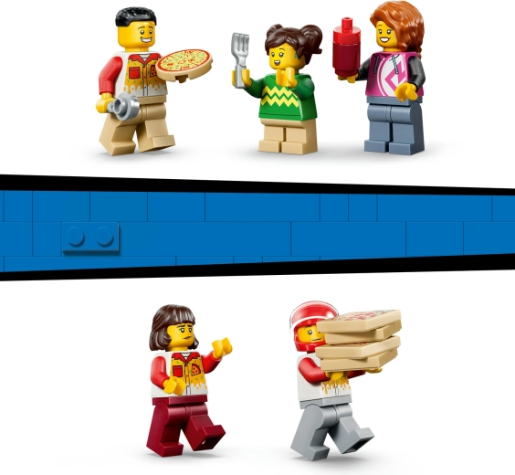 5 minifiguren en veel accessoires voor rollenspel