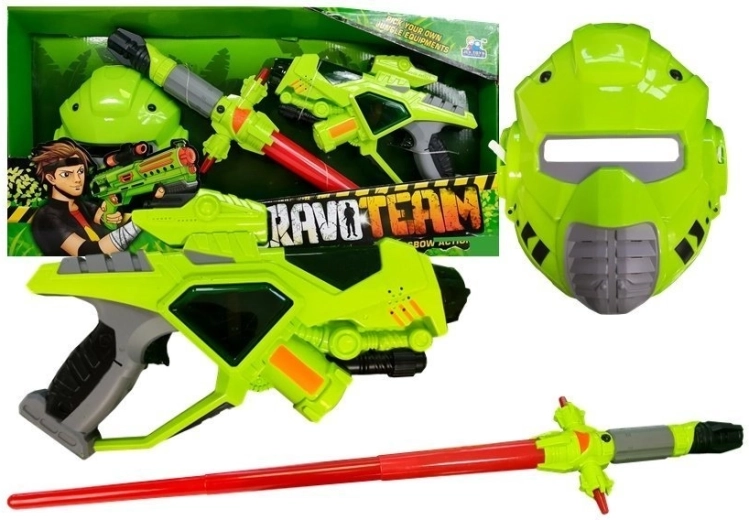 Ruimtewapen Zwaard Masker lichtgroen