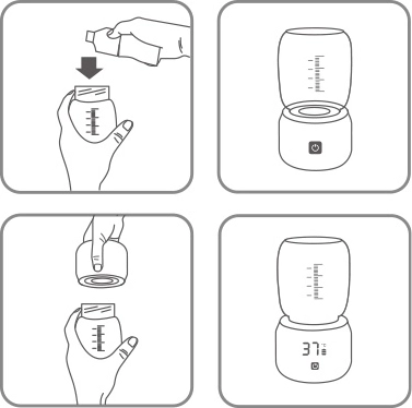 Snelle en nauwkeurige verwarming tot 37–50 °C