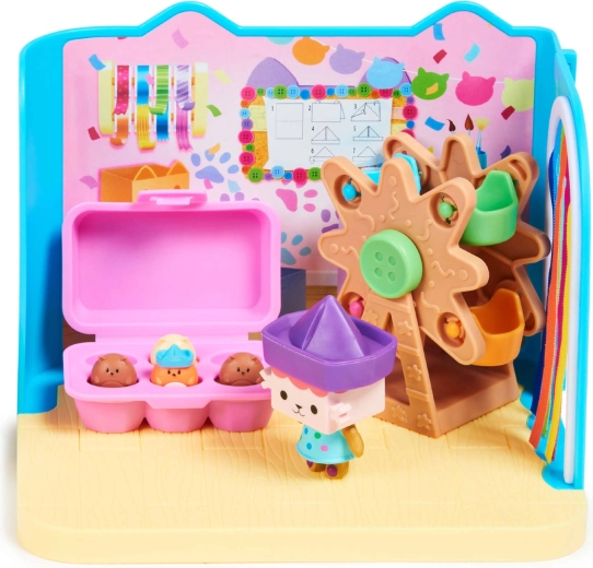 Draaiende knutselmolen voor uren speelplezier