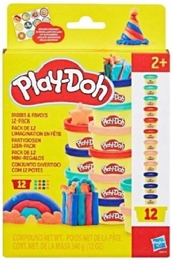 Play-Doh set klei in potjes 12 stuks