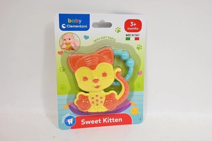 Clementoni baby bijtring katje - 1 stuk