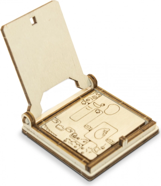 Houten 3D-puzzel ZOO WOODEN CITY