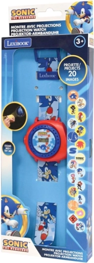 Lexibook digitaal projectiehorloge Sonic met 20 afbeeldingen