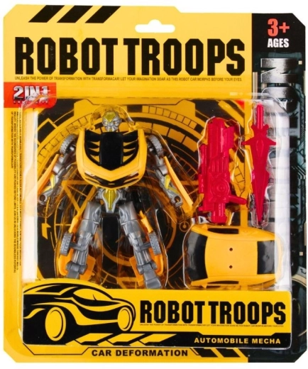 Transformerende robot met accessoires voor kinderen