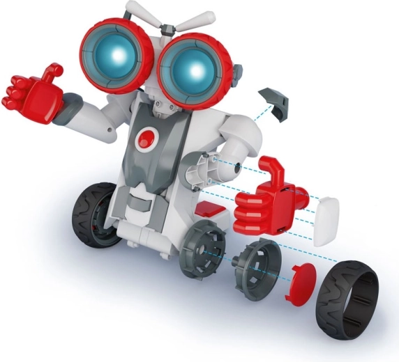 Bouw een robot met meer dan 130 onderdelen
