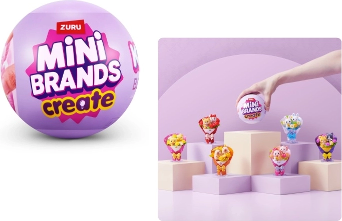 ZURU Mini Brands Create mini kawaii-boeketten - 1 stuk
