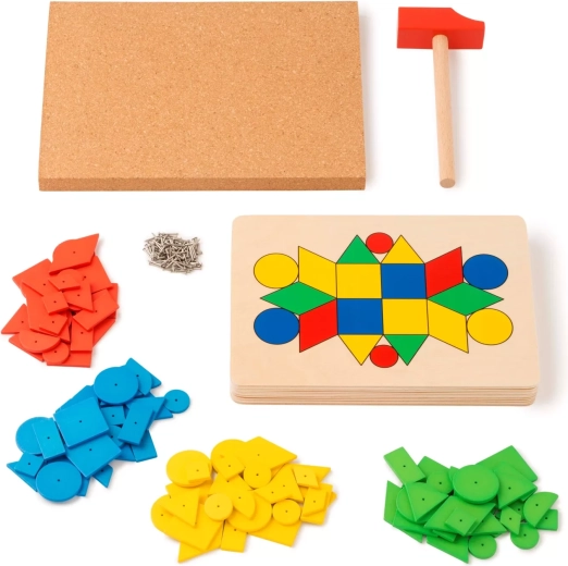 Toys for Life insla-mozaïek met geometrische vormen
