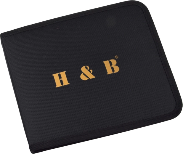 Etui met rits en accessoires om overal comfortabel te tekenen