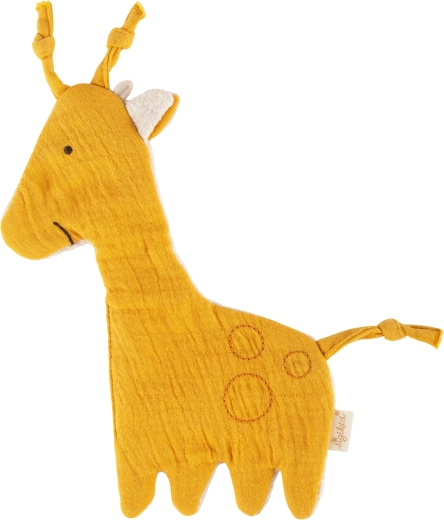 Sigikid mousseline knuffeldoekje giraffe met knisperfolie