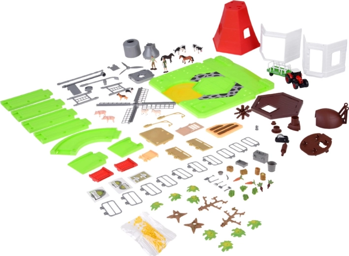 Tractor, silo en rijk accessoirespakket