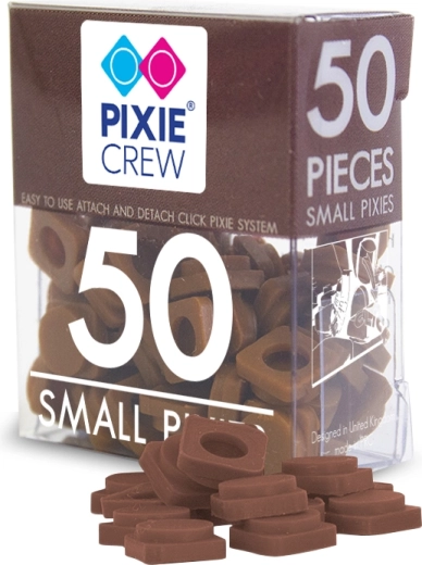 Pixie Crew kleine siliconen pixels bruin