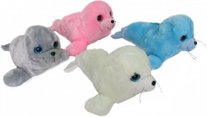 Pluchen zeehond 40 cm met geluid