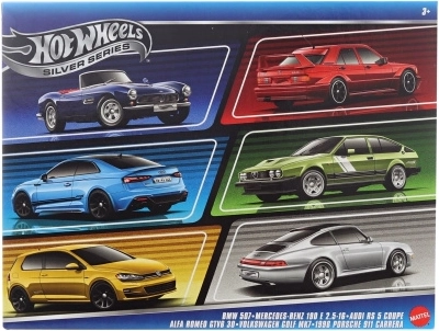 Hot Wheels Europese verzamelset autootjes 1:64