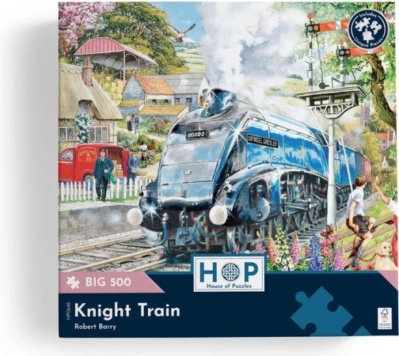 Gedetailleerd treinmotief