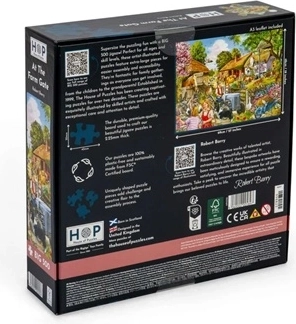Hoogwaardige afwerking van House of Puzzles