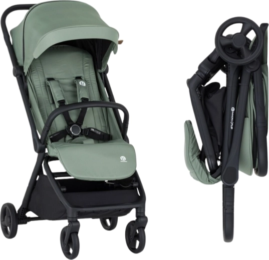 Petite&Mars sportieve kinderwagen Flip matcha green