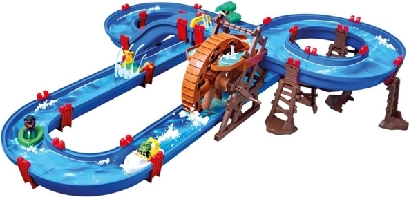 Groot waterrad voor een echt “molen”-effect