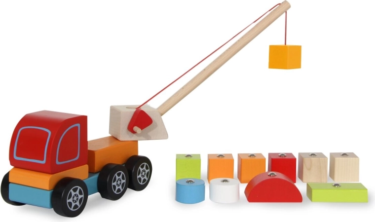 Functionele hijskraan met magneet