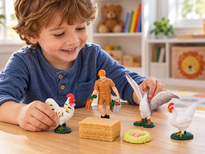 Gedetailleerd uitgewerkte figuurtjes