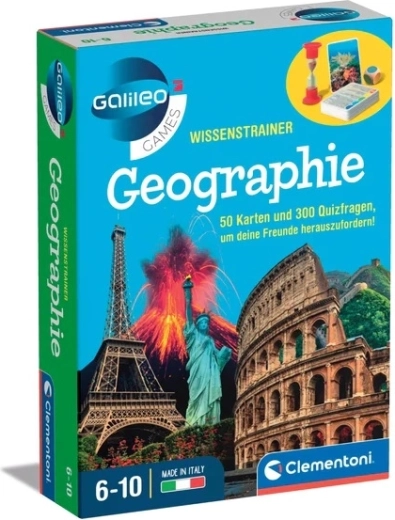 Clementoni WissensTrainer geografie - 1 stuk