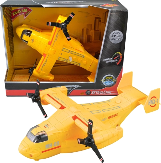 Vliegtuig Osprey 1:16 geel