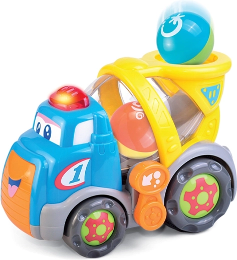HAP-P-KID vrolijke betonmixer met balletjes