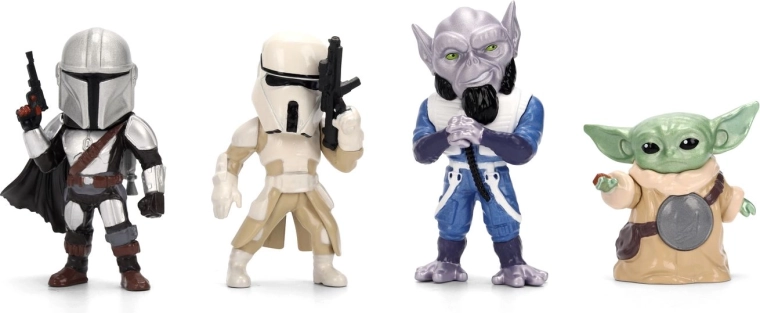 Vier helden uit The Mandalorian