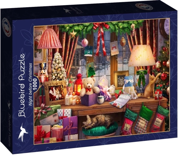 Bluebird-puzzel De avond voor Kerstmis, 1000 stukjes