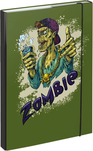 BAAGL schriftenmap A4 zombie