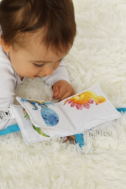 MyMoo mini stoffen boekje – Reis naar de oertijd