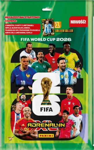 Panini FIFA World Cup 2026 megastartersset verzamelkaarten