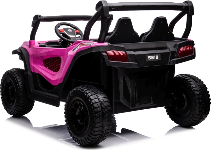 Comfortabele tweezits stoel van eco-leer