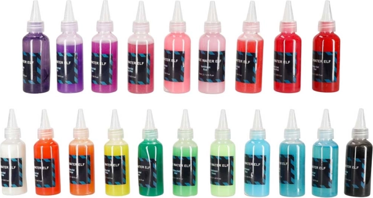 20 kleurrijke gels voor creatieve knutselprojecten